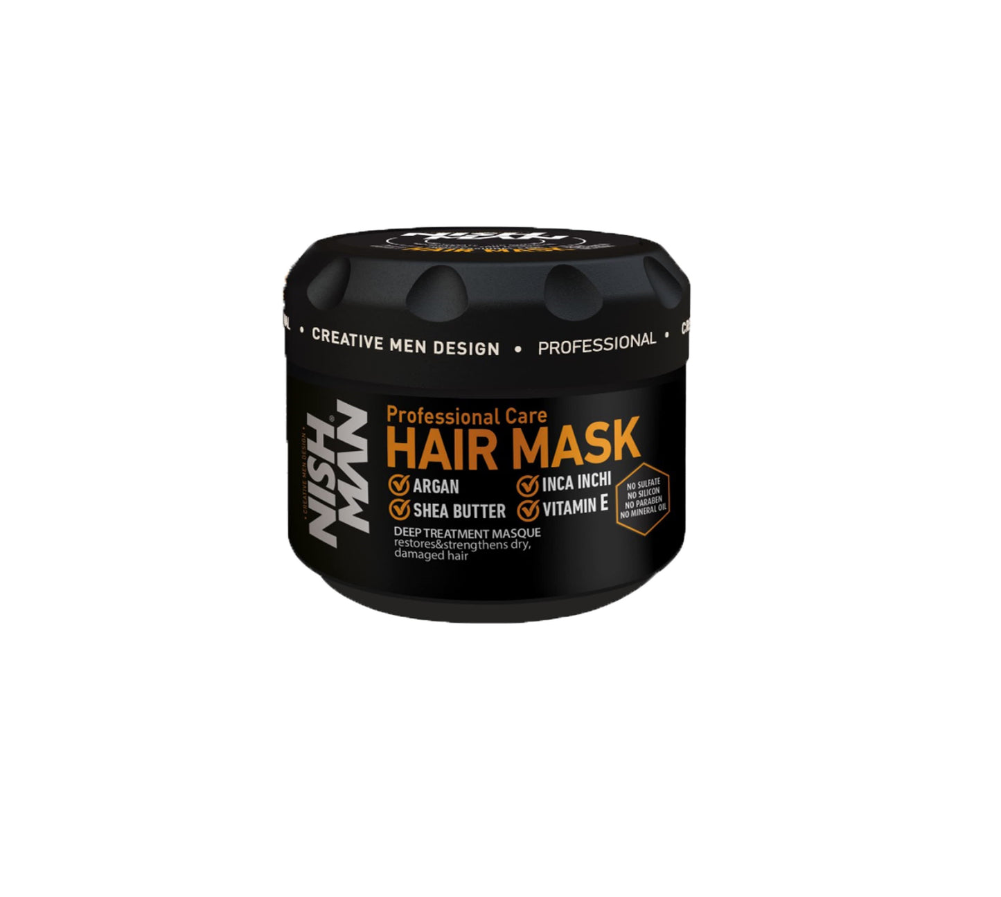 Nish Man Hair Mask Inca Inci Complex 300ml