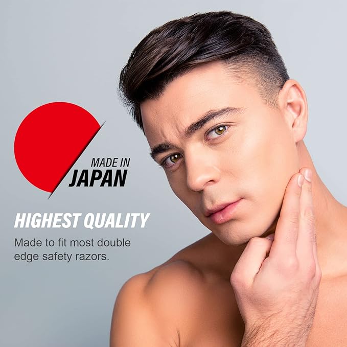 Feather Hi-Stainless Platinum lade double edge 20 pack of 10