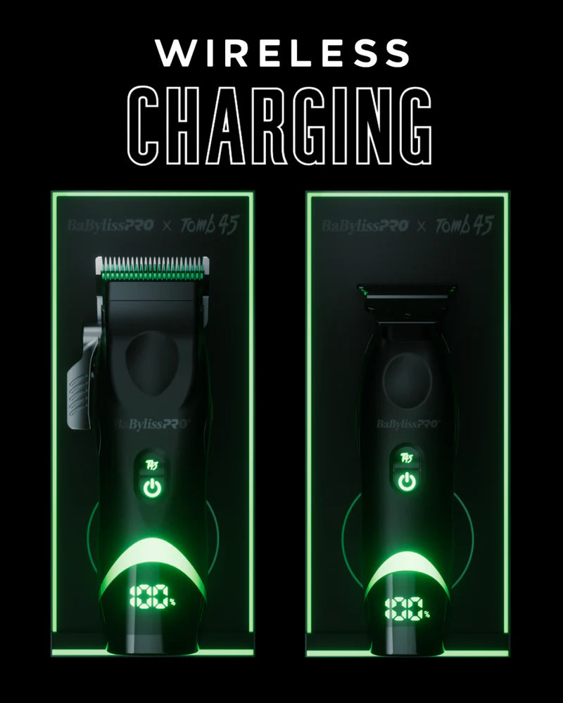 BabaylissPRO Tomb45 Clipper *WITH FREE CHARGING PAD (Temporary offer)