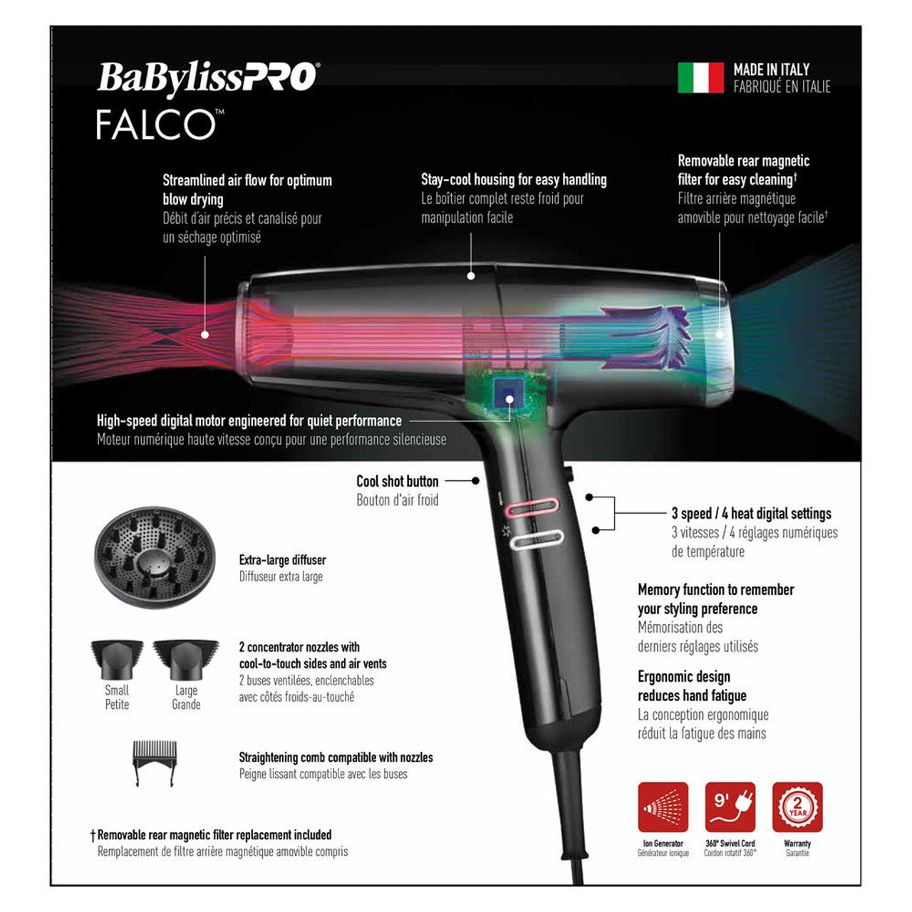 Babyliss FALCO dryer