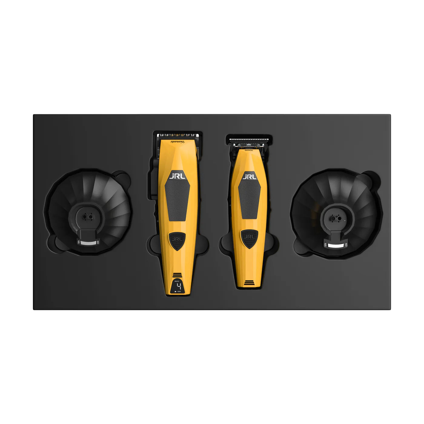 JRL Clipper & Trimmer Set - Yellow Lamborghini Diamante Collection