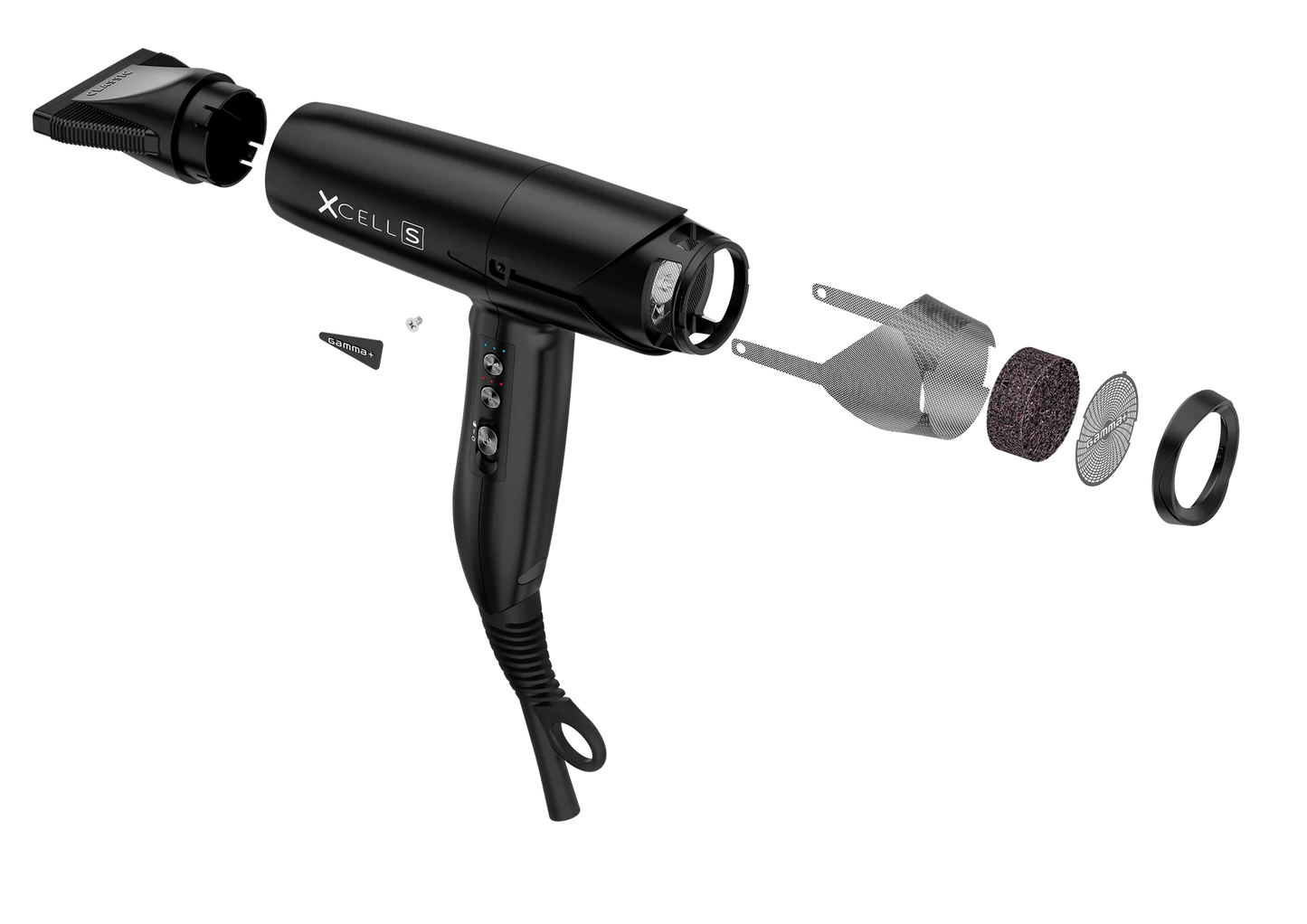 Gamma+ XCell Dryer Matte Black