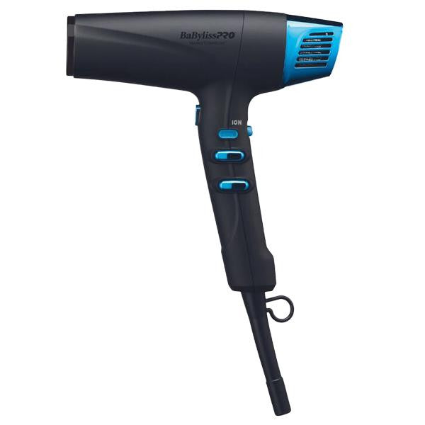 BaBylissPRO Nano Titanium Dual Ionic High-Speed Hairdryer (Midnight Blue)