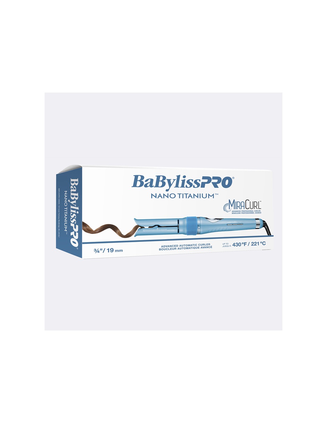 BaBylissPRO Miracurl Professional Curl Machine 3/4 inch Barrel