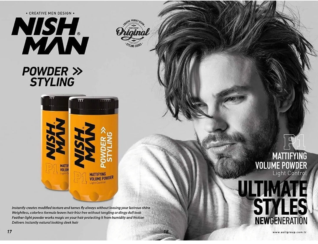 NISHMAN POWDER HAIRSTYLING WAX P1 20 gr