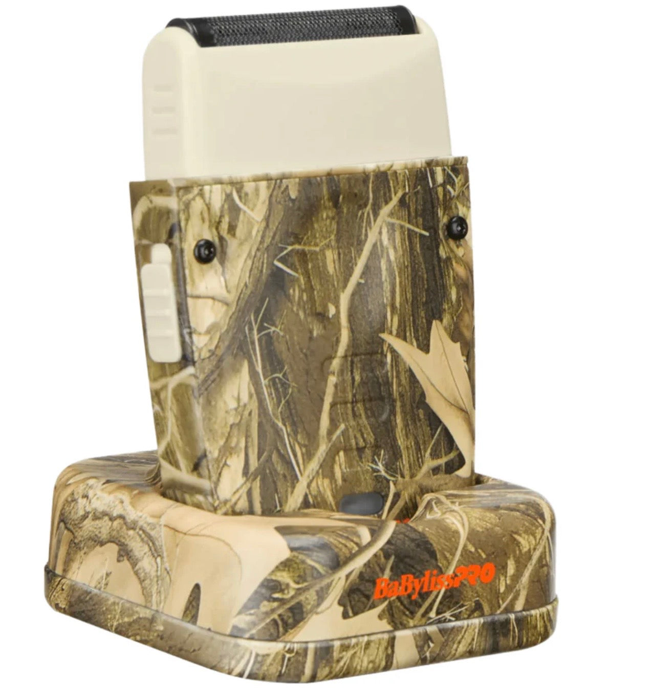 BaBylissPRO Camo Single Foil Shaver & Stand FXLPFS1CAM - LO-PROFX Compact Limited Edition Camo Collection