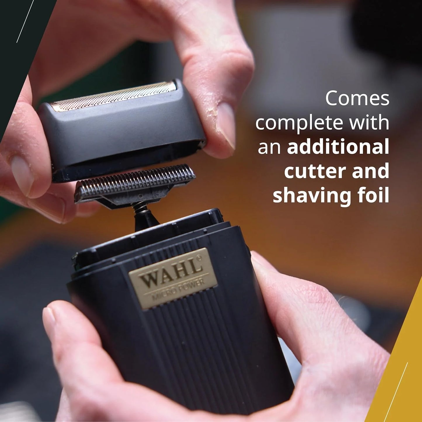 WAHL Micro Power Cordless Single Foil Shaver