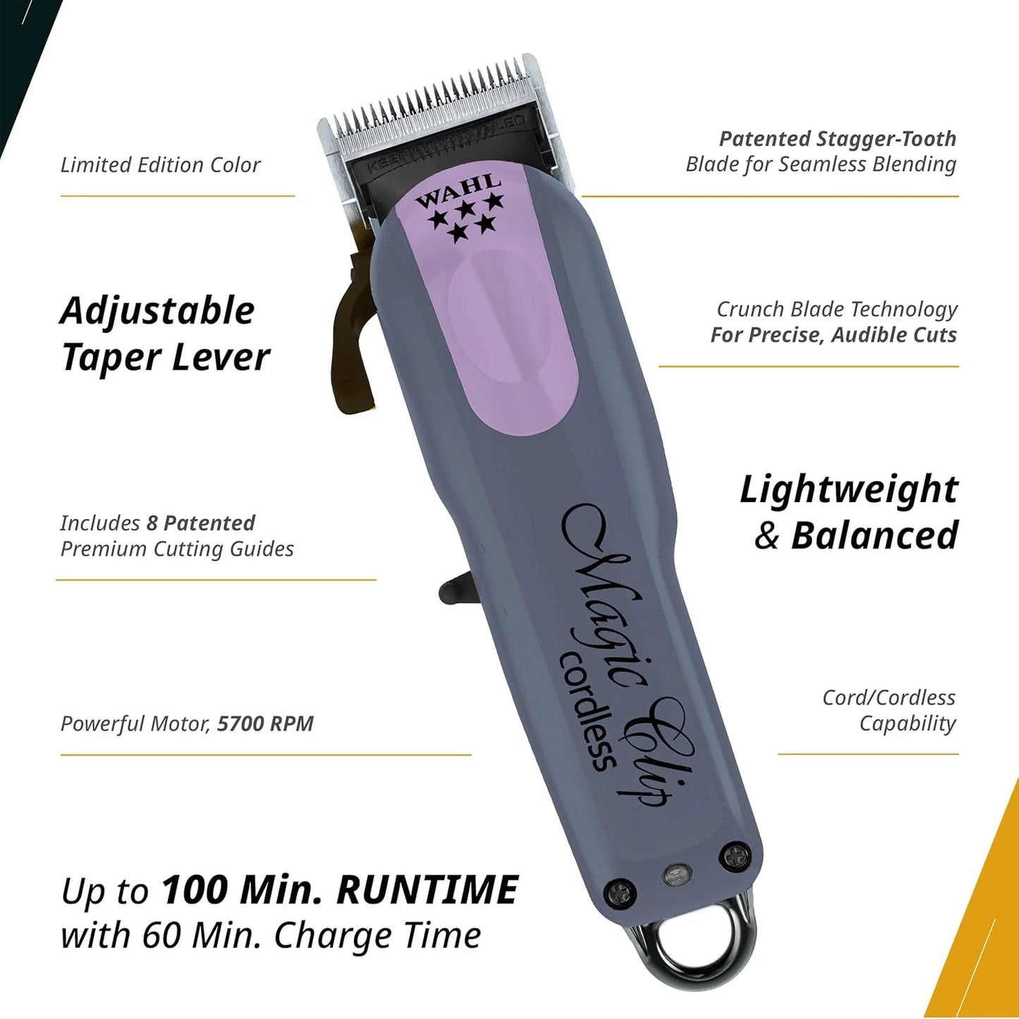 WAHL Magic Clip lavender - Limited Edition