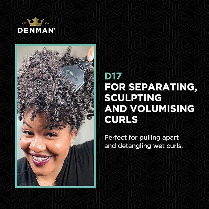 Denman Curl Volumizer Comb D17