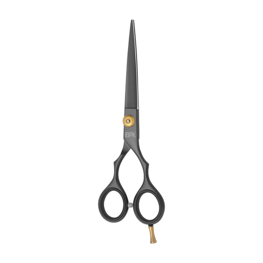 Bar Pro X Barber Cutting Scissors 7.5" Black (Titanium Coated)