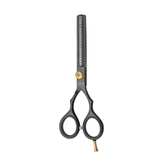 Bar Pro X Thinning Shears 7.5" Black (Titanium Coated)