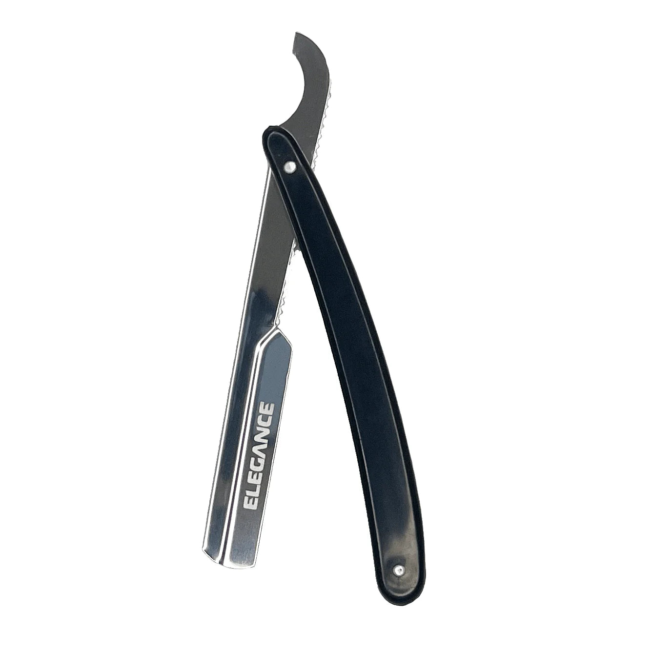 Elegance Turkish razor Black and Silver