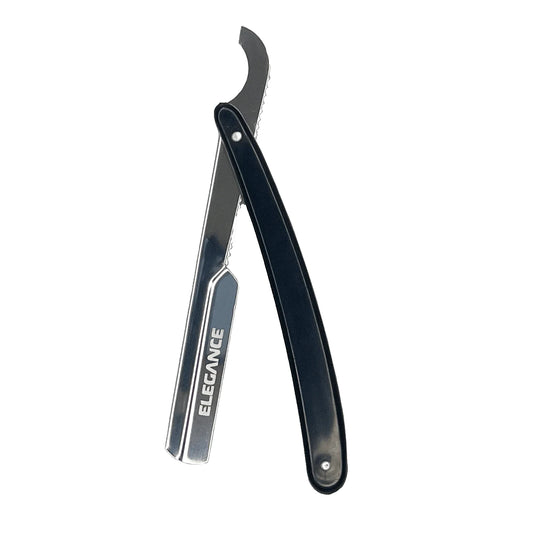 Elegance Turkish razor Black and Silver