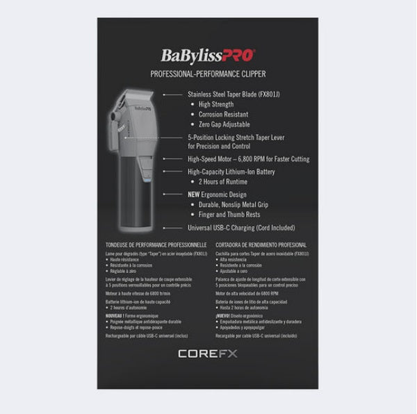 Babyliss Pro COREFX Clipper