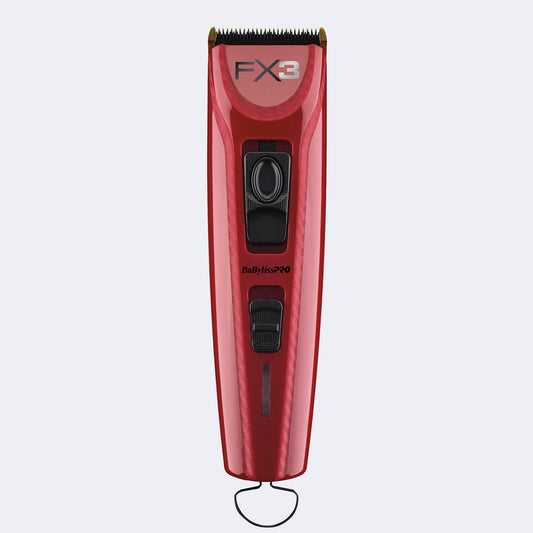 Babyliss Pro FX3 Professional High-Torque Clipper Red