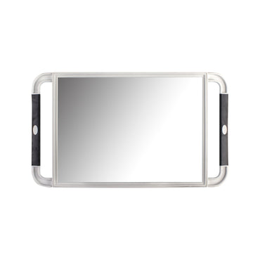 JRL Large Hand Held Mirror White