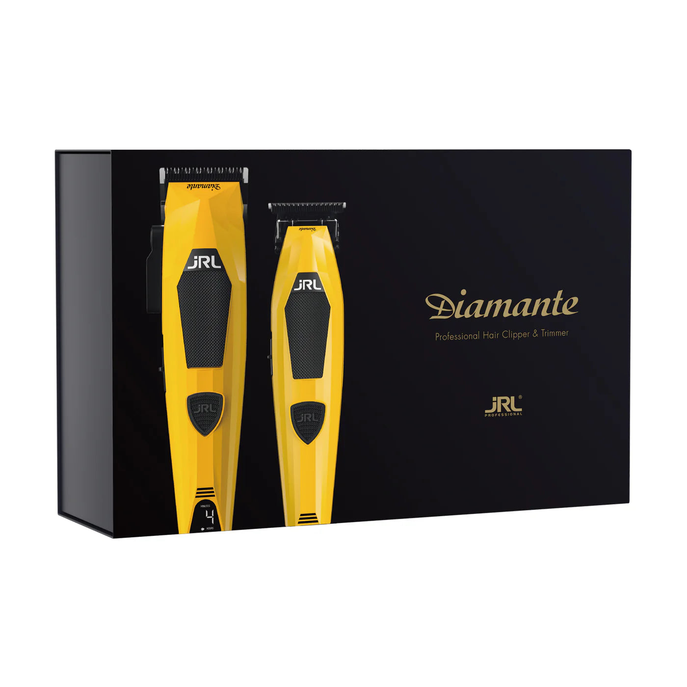 JRL Clipper & Trimmer Set - Yellow Lamborghini Diamante Collection