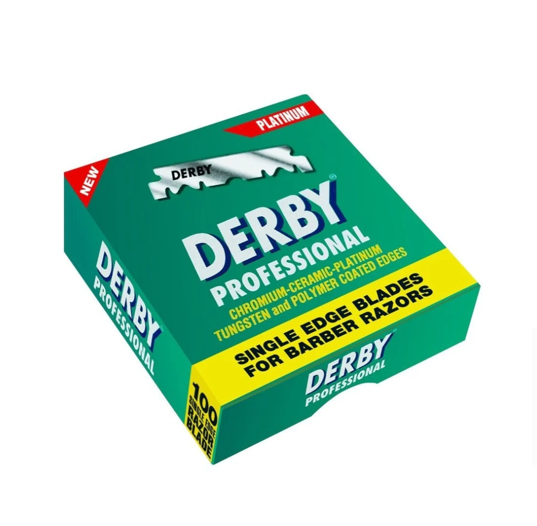 DERBY 100 count single edged blade