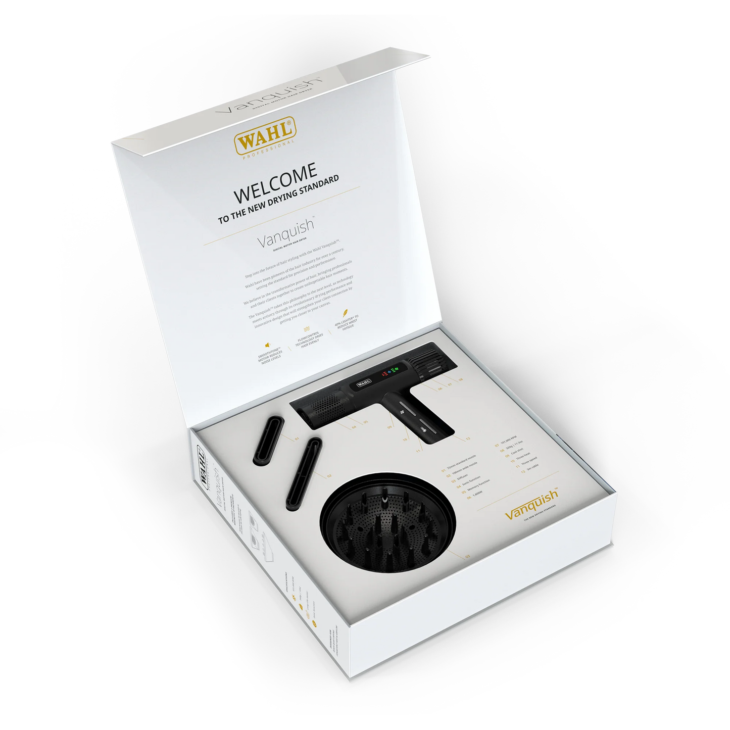 Wahl Vanquish Digital Motor Hair Dryer