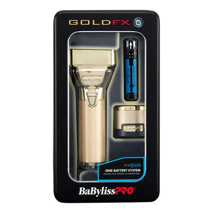 BaBylissPro GoldFX Metal Double Foil Stick Shaver