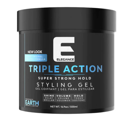 Elegance | 3A Triple Action | Hair Gel | 1000ml | EARTH