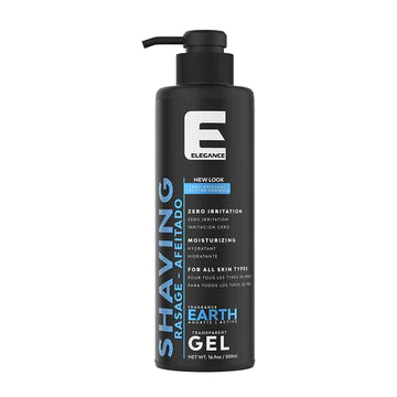 Elegance |  Transparent Shaving Gel | 500ml | Earth