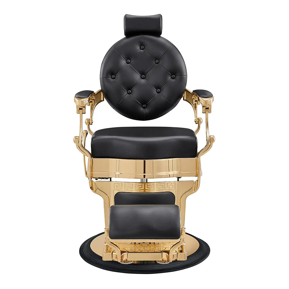 Barber Chair Gold & Black