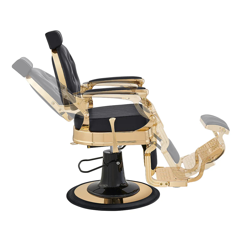 Barber Chair Gold & Black