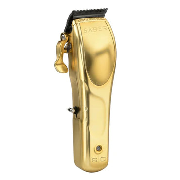 S|C Saber Cordless Digital Brushless Motor Metal Gold Clipper