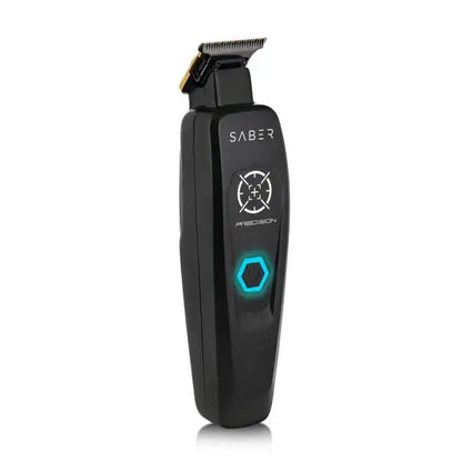 PRECISION SABER - FULL METAL BODY DIGITAL BRUSHLESS MOTOR CORDLESS HAIR TRIMMER - BLACK