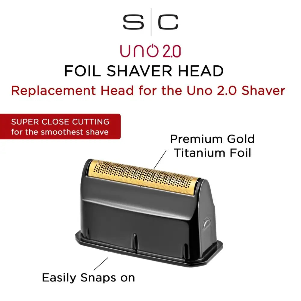 REPLACEMENT FOIL HEAD COMPATIBLE WITH THE UNO 2.0 SHAVER