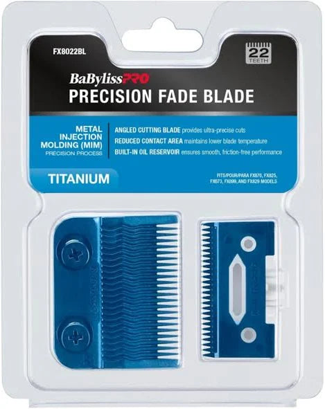 Babyliss Pro Precision Fade Blade Metal Injection Molding (MIM) Titanium