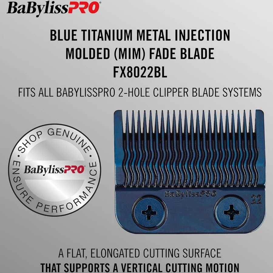 Babyliss Pro Precision Fade Blade Metal Injection Molding (MIM) Titanium