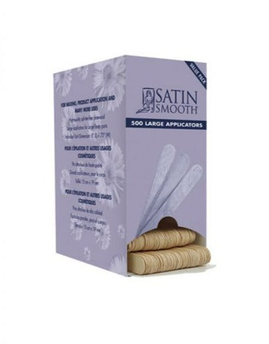 Satin Smooth Large Applicator Sticks 50 PCS WAX