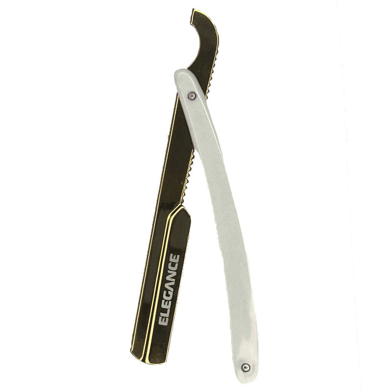 Elegance Turkish razor white and Gold