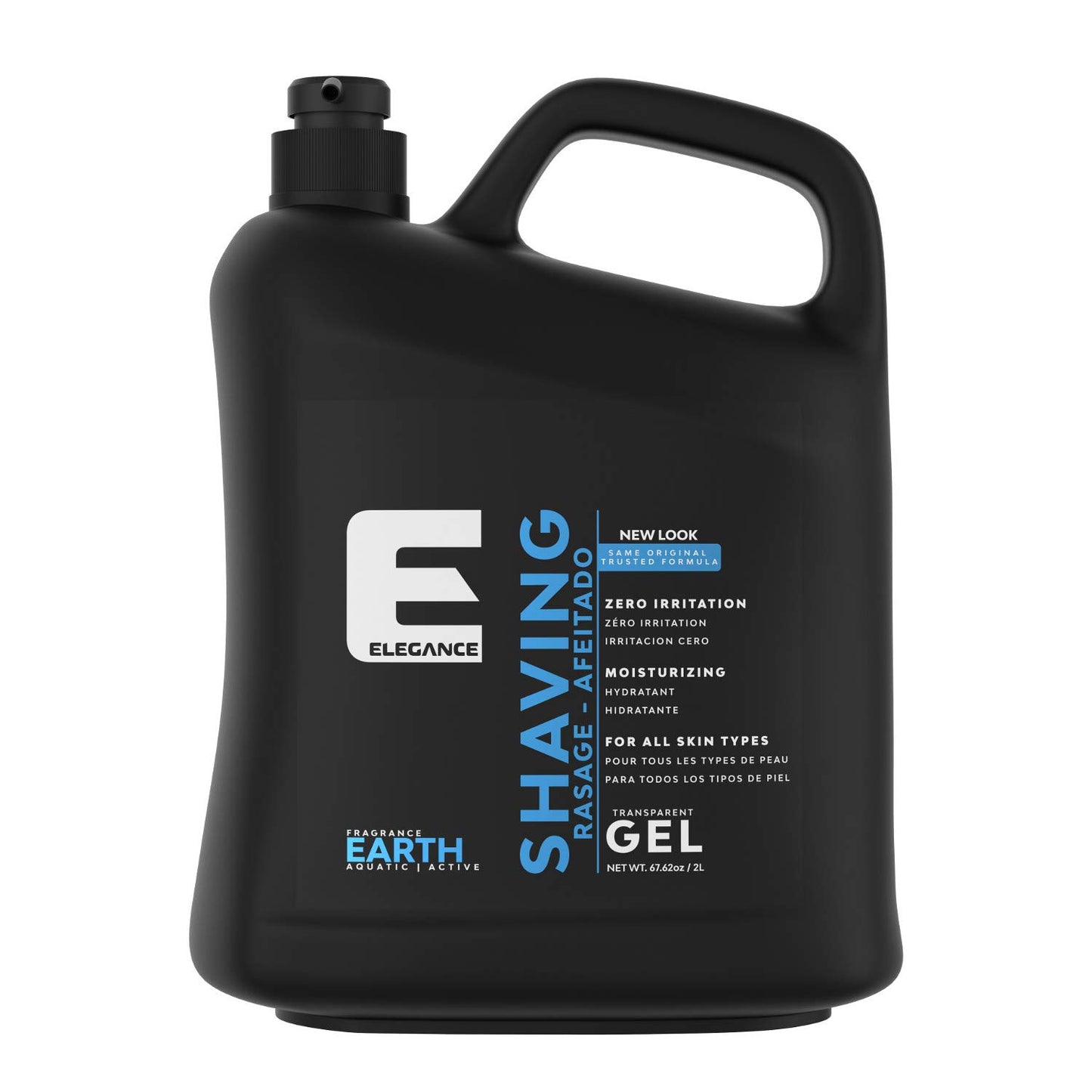 Elegance |  Transparent Shaving Gel | 2L | Earth