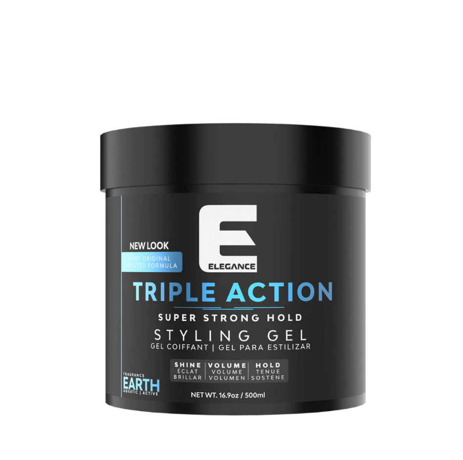 Elegance | 3A Triple Action | Hair Gel | 500ml | EARTH