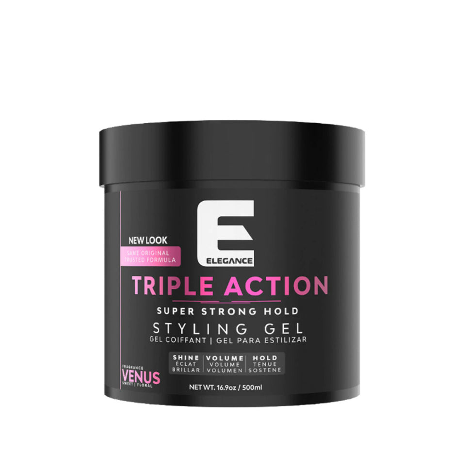 Elegance | 3A Triple Action | Hair Gel | 250ml | VENUS